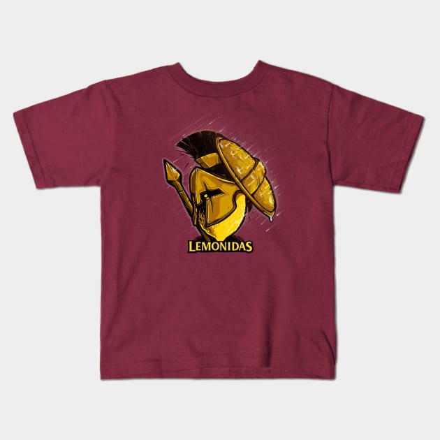 Lemonidas Kids T-Shirt by raxarts
